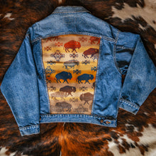 Load image into Gallery viewer, Up-Cycled Jean Jackets with Pendleton® Wool #1