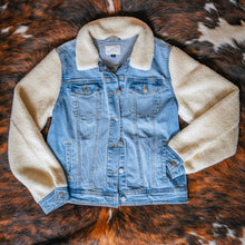 Load image into Gallery viewer, Up-Cycled Jean Jackets with Pendleton® Wool #3