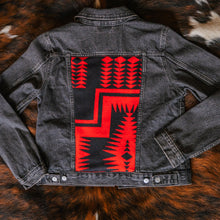 Load image into Gallery viewer, Up-Cycled Jean Jackets with Pendleton® Wool #2