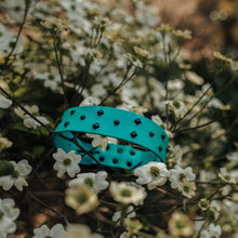 Load image into Gallery viewer, Handmade Biothane webbing dog collar with studs