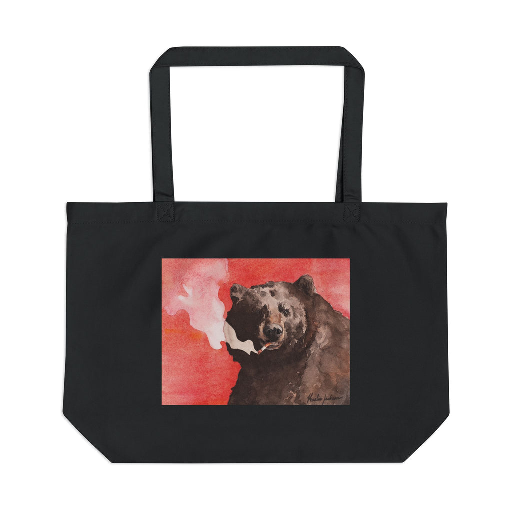 Smoking Bear Tote