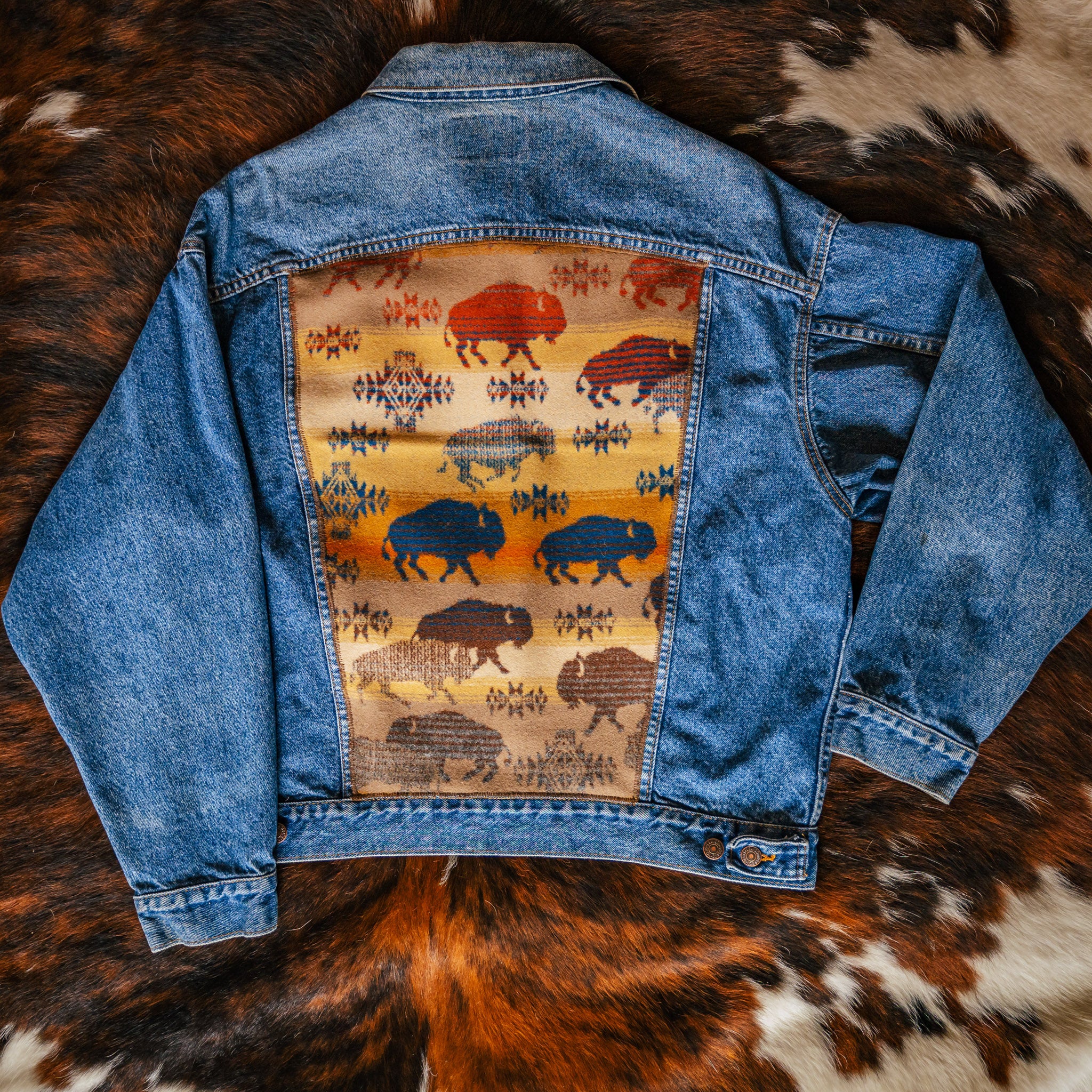 Up-Cycled Jean Jackets with Pendleton® Wool #1