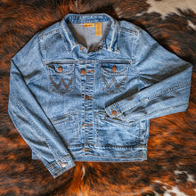 Load image into Gallery viewer, Up-Cycled Jean Jackets with Pendleton® Wool #4
