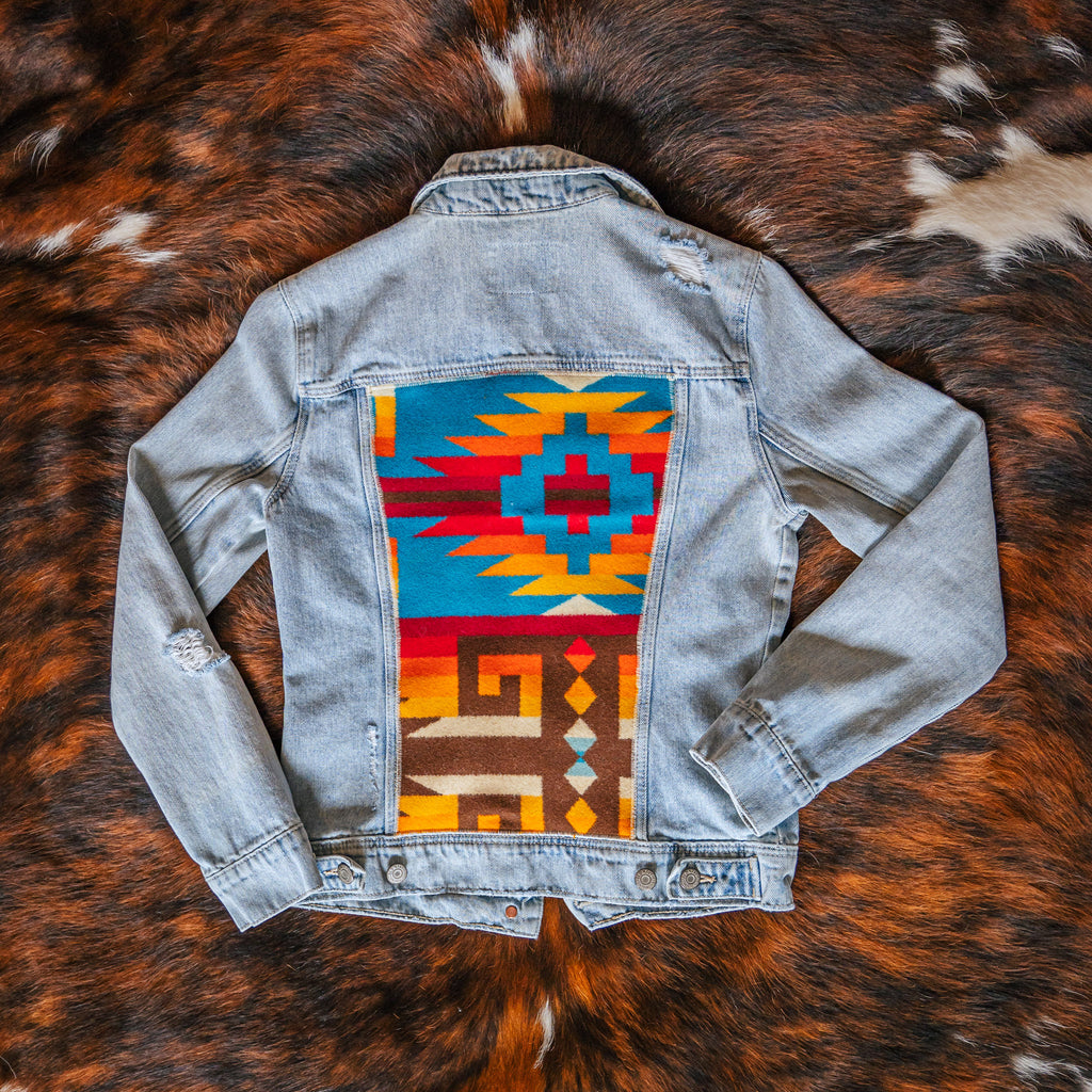 Up-Cycled Jean Jackets with Pendleton® Wool #5