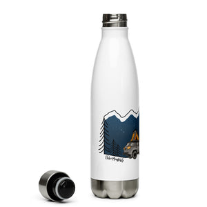 "Adventure is Out There" Stainless Steel Water Bottle