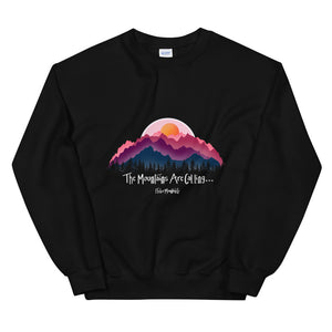 "The Mountains are Calling..." Crewneck