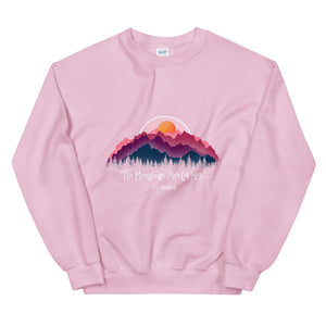 "The Mountains are Calling..." Crewneck