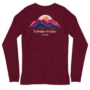 "The Mountains are Calling..." Long Sleeve Tee