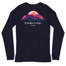 Load image into Gallery viewer, &quot;The Mountains are Calling...&quot; Long Sleeve Tee
